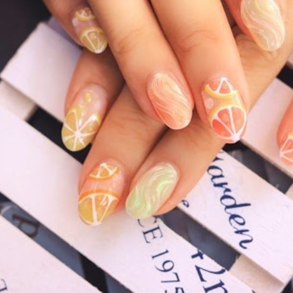 ハンドデザイン紹介★耳成の自宅ネイルサロンY’schön★